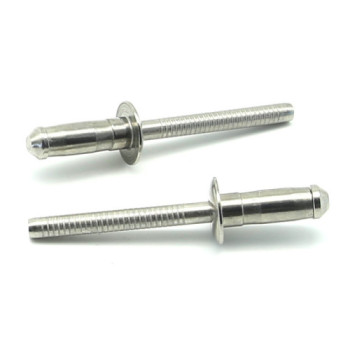 Rivetti a strappo TUDINOX EXTRA Inox A2/Inox A2 Testa Tonda 6.4x16.8mm - Box da 200 pezzi