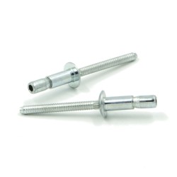 Rivetti a strappo CUP-LOCK Acciaio/Acciaio Testa Tonda 4.8x14.0mm - Box da 500 pezzi