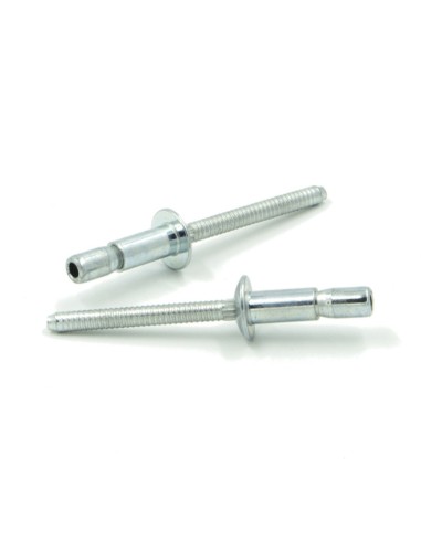 Rivetti a strappo CUP-LOCK Acciaio/Acciaio Testa Tonda 6.4x14.0mm - Box da 250 pezzi