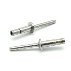 Rivetti a strappo CUP-BOLT Inox A2/Inox A2 Testa Tonda 4.8x10.0mm - Box da 500 pezzi