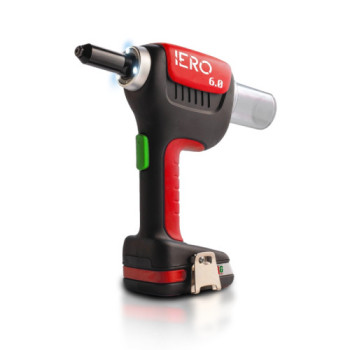 Rivettatrice professionale a batteria IERO 6.0 per Rivetti Strutturali e Standard da 4