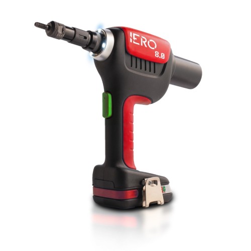 Rivettatrice (Tirainserti) professionale a batteria IERO 8.0 per Inserti filettati da M3 a M8