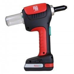 Rivettatrice professionale a Batteria IERO 5.0 per Rivetti a strappo da 2,4mm a 5,0mm