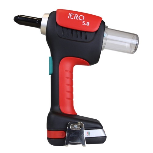 Rivettatrice professionale a Batteria IERO 5.0 per Rivetti a strappo da 2,4mm a 5,0mm