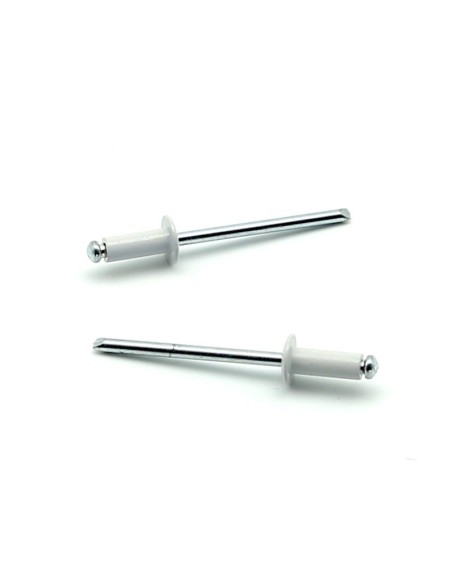 Rivetti a strappo STANDARD Alluminio/Acciaio Testa Tonda Verniciato RAL 9002 3.4x9.0mm ISO15977 - Box da 1000 pezzi