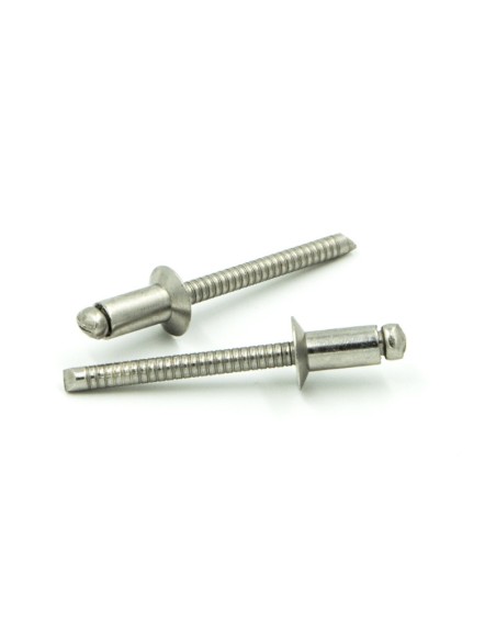 Rivetti a strappo STANDARD Inox A2/Inox A2 Testa Svasata 3.0x6.0mm ISO15984 - Box da 1000 pezzi