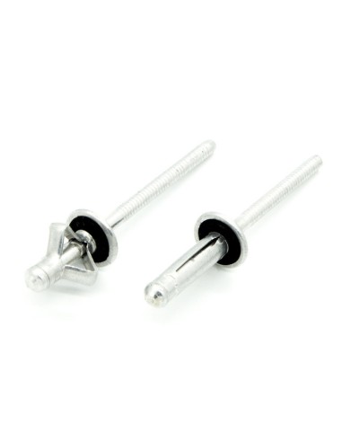 Rivetti a strappo TREBULB PLUS Alluminio/Alluminio Testa Tonda 6.3x23.4mm - Box da 250 pezzi