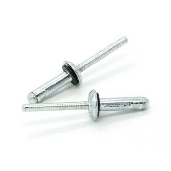 3 FOLD Rivets with EPDM Washer IERO SOLAR Aluminium/Aluminium Dome Head 5.2x22.2mm - box 250 pcs