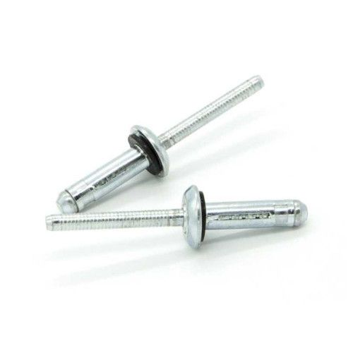 Rivetti a 3 ALI con Guarnizione EPDM IERO SOLAR Alluminio/Alluminio Testa Tonda 5.2x22.2mm - Box da 250 pezzi