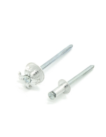 Rivetti a strappo RISTAR A FIORE Alluminio/Acciaio Testa Tonda 4.8x10.0mm - Box da 500 pezzi