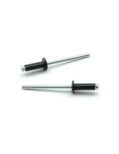 Rivetti a strappo STANDARD Alluminio/Acciaio Testa Tonda Verniciato RAL 7016 4.0x12.0mm ISO15977 - Box da 500 pezzi