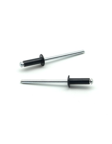 Rivetti a strappo STANDARD Alluminio/Acciaio Testa Tonda Verniciato RAL 7016 4.0x12.0mm ISO15977 - Box da 500 pezzi