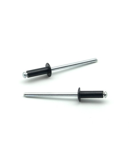 Rivetti a strappo STANDARD Alluminio/Acciaio Testa Tonda Verniciato RAL 7016 4.0x12.0mm ISO15977 - Box da 500 pezzi