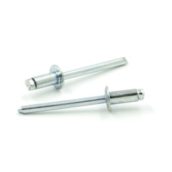 Rivetti a strappo STANDARD Acciaio/Acciaio Testa Tonda 4.8x20.0mm ISO15979 - Box da 500 pezzi