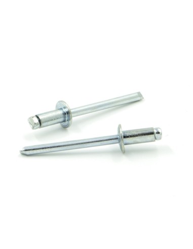 Rivetti a strappo STANDARD Acciaio/Acciaio Testa Tonda 5.0x14.0mm ISO15979 - Box da 500 pezzi