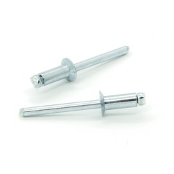 Rivetti a strappo STANDARD Acciaio/Acciaio Testa Svasata 3.0x10.0mm ISO15980 - Box da 1000 pezzi