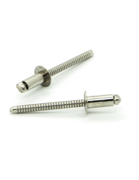 Rivetti a strappo STANDARD Inox A2/Inox A2 Testa Tonda 4.8x14.0mm ISO15983 - Box da 500 pezzi