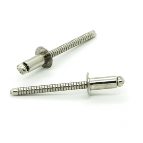 Rivetti a strappo STANDARD Inox A2/Inox A2 Testa Tonda 5.0x20.0mm ISO15983 - Box da 500 pezzi