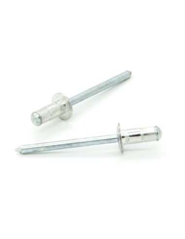 Rivetti a strappo MULTIGRIP Alluminio/Acciaio Testa Tonda 3.0x8.0mm - Box da 1000 pezzi