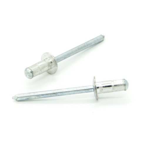Rivetti a strappo MULTIGRIP Alluminio/Acciaio Testa Tonda 4.0x20.0mm - Box da 500 pezzi