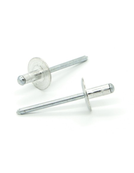 Rivetti a strappo MULTIGRIP Alluminio/Acciaio Testa Extra Larga 16mm 4.8x22.0mm - Box da 250 pezzi