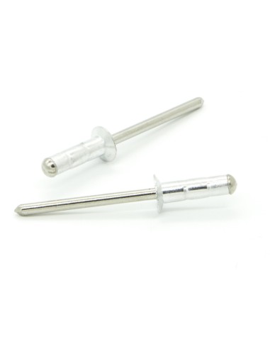 Rivetti a strappo MULTIGRIP Alluminio/Inox A2 Testa Svasata 4.8x12.0mm - Box da 500 pezzi