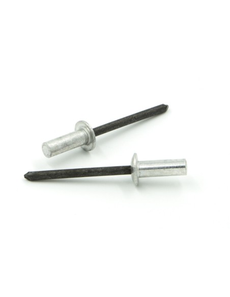 Rivetti a strappo TENUTA STAGNA Alluminio/Acciaio Testa Tonda 3.2x12.0mm ISO15973 - Box da 1000 pezzi