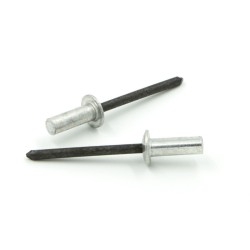 Rivetti a strappo TENUTA STAGNA Alluminio/Acciaio Testa Tonda 3.2x9.5mm ISO15973 - Box da 1000 pezzi