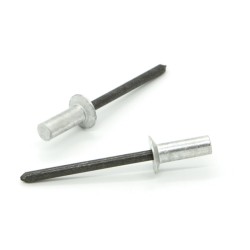Rivetti a strappo TENUTA STAGNA Alluminio/Acciaio Testa Svasata 4.0x11.0mm ISO15974 - Box da 500 pezzi