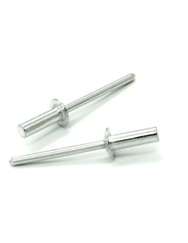 Rivetti a strappo TENUTA STAGNA Alluminio/Alluminio Testa Tonda 3.2x8.0mm ISO15975 - Box da 1000 pezzi
