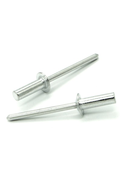 Rivetti a strappo TENUTA STAGNA Alluminio/Alluminio Testa Tonda 3.2x8.0mm ISO15975 - Box da 1000 pezzi