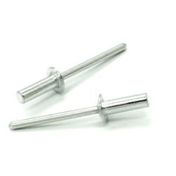 Rivetti a strappo TENUTA STAGNA Alluminio/Alluminio Testa Tonda 3.2x9.5mm ISO15975 - Box da 1000 pezzi