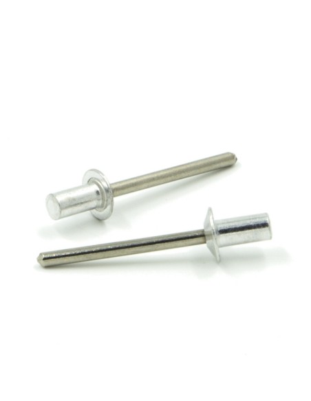 Rivetti a strappo TENUTA STAGNA Alluminio/Inox A2 Testa Tonda 3.2x12.0mm - Box da 1000 pezzi