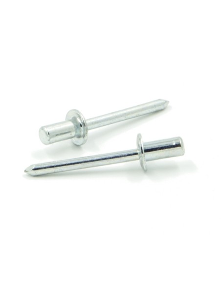Rivetti a strappo TENUTA STAGNA Acciaio/Acciaio Testa Tonda 4.0x12.0mm ISO15976 - Box da 500 pezzi