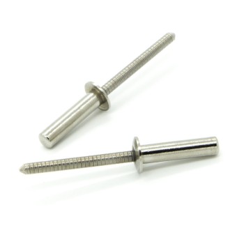 Rivetti a strappo TENUTA STAGNA Inox A2/Inox A2 Testa Tonda 3.2x12.0mm ISO16585 - Box da 1000 pezzi