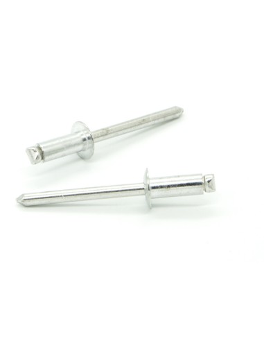 Rivetti a strappo STANDARD Alluminio/Alluminio Testa Tonda 3.2x8.0mm ISO15981 - Box da 1000 pezzi