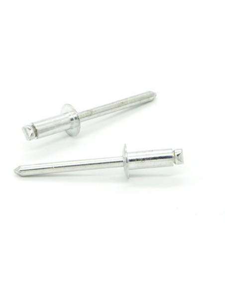Rivetti a strappo STANDARD Alluminio/Alluminio Testa Tonda 3.2x8.0mm ISO15981 - Box da 1000 pezzi