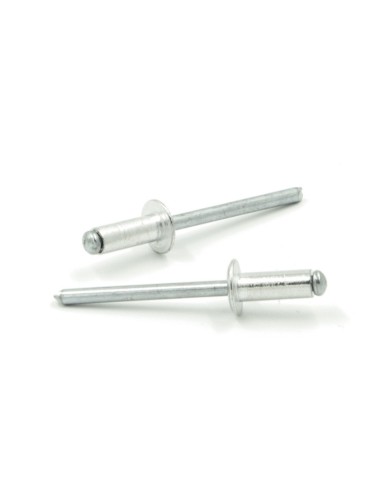 Rivetti a strappo STANDARD Alluminio/Acciaio Testa Tonda 6.4x22.0mm ISO15977 - Box da 250 pezzi